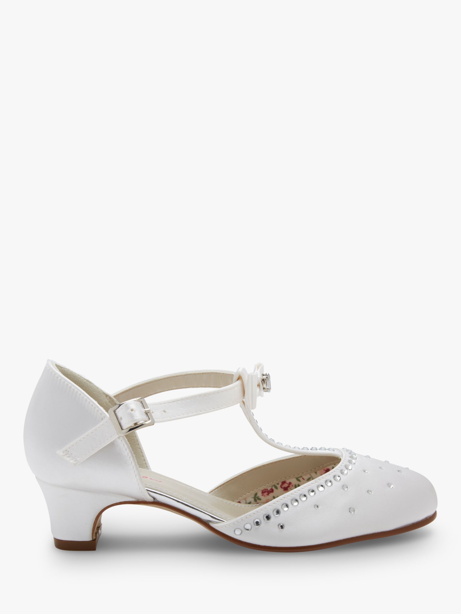 Rainbow Club Lemonade Bridesmaid Shoes, White Communion, 10 Jnr