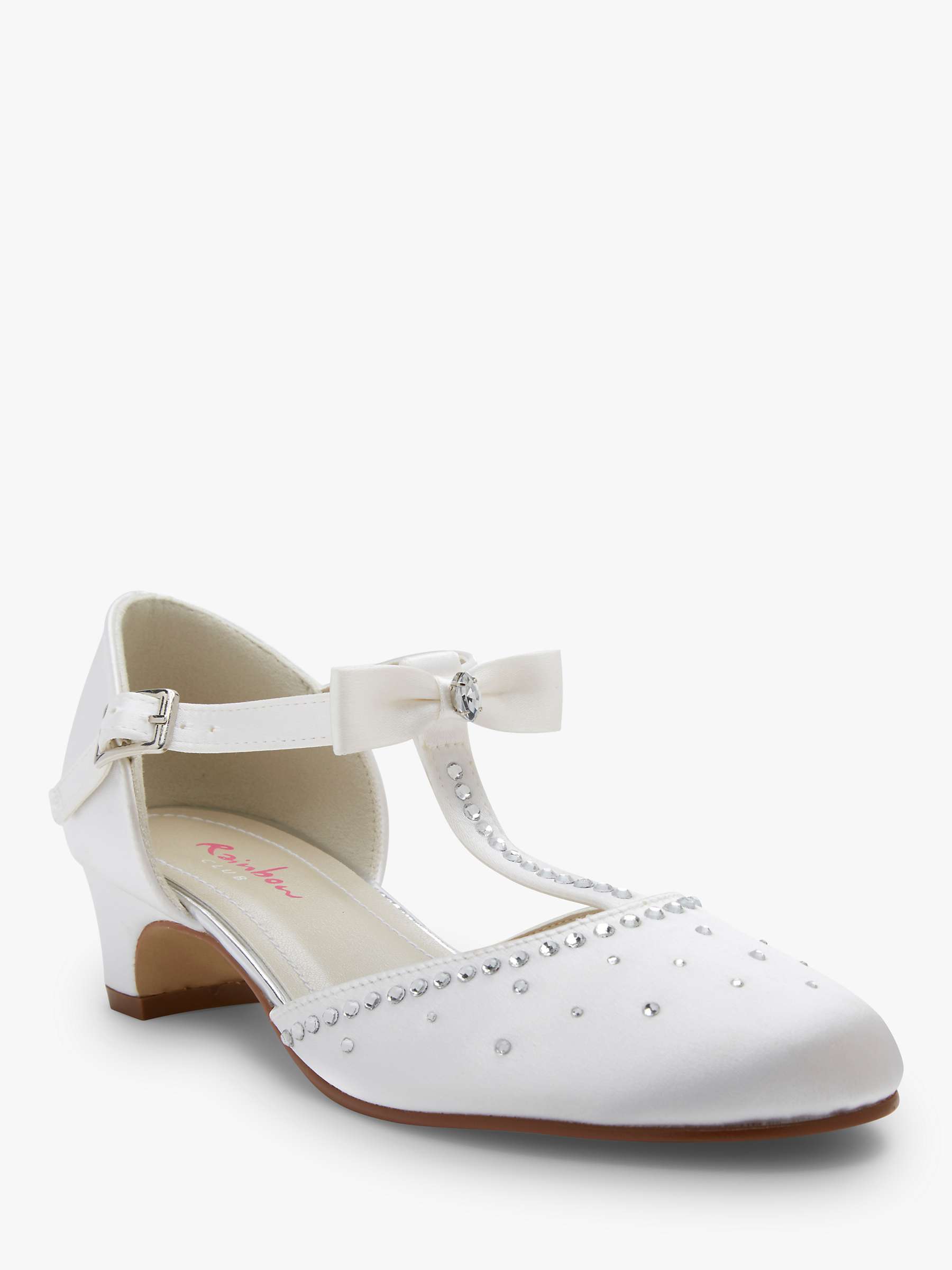Buy Rainbow Club Lemonade Bridesmaid Shoes, White Communion Online at johnlewis.com