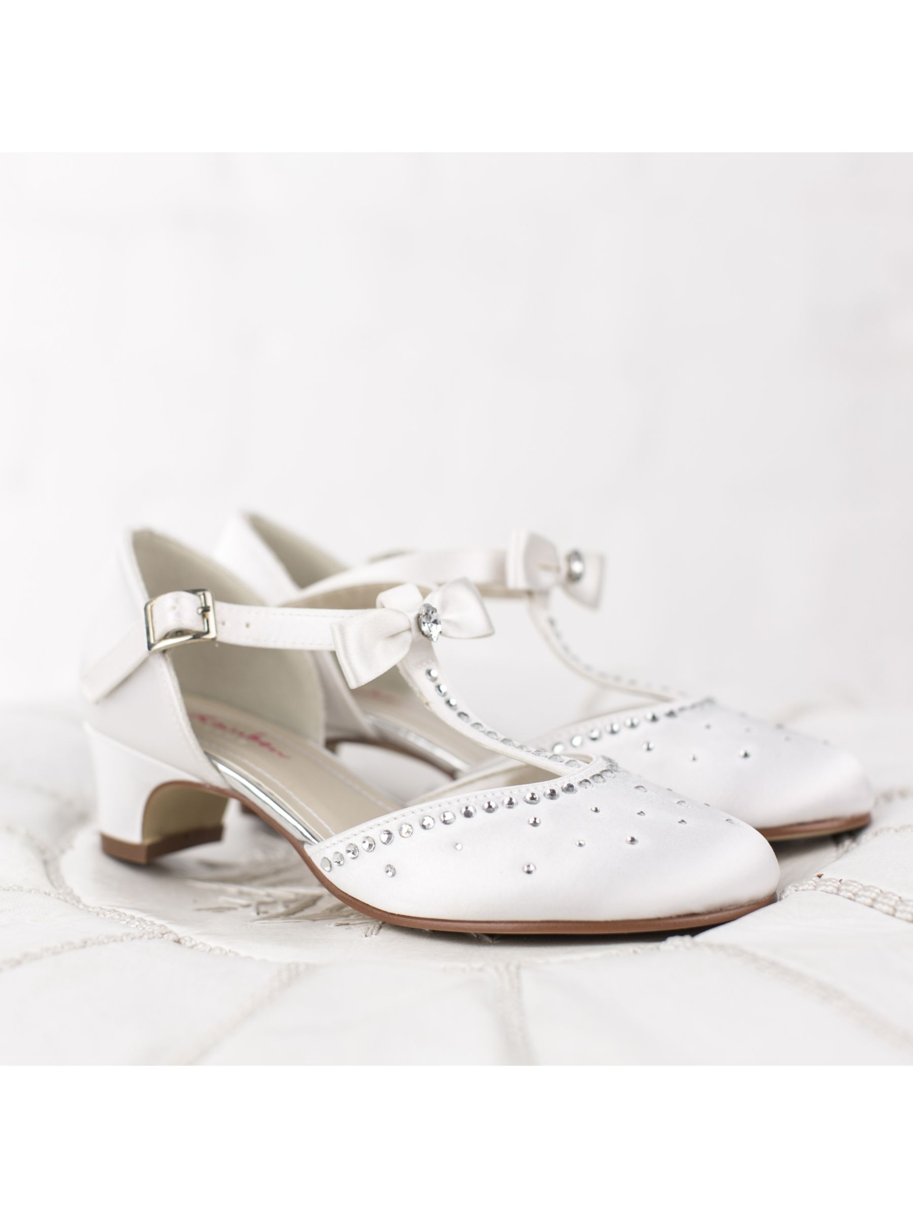 Buy Rainbow Club Lemonade Bridesmaid Shoes, White Communion Online at johnlewis.com