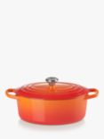 Le Creuset Signature Cast Iron Oval Casserole, Volcanic