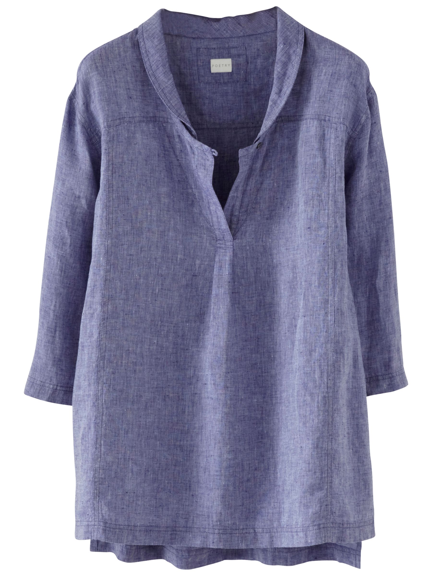 Poetry Linen Tunic Top at John Lewis & Partners