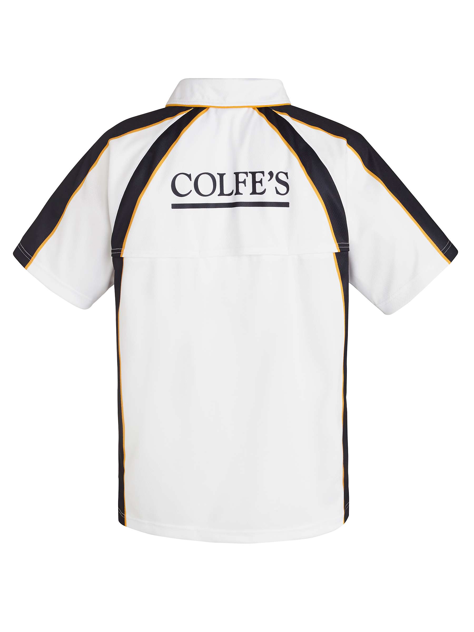 Buy Colfe's School Unisex Cricket Shirt, White/Multi Online at johnlewis.com