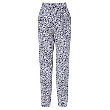 Buy Phase Eight Shae Spotted Trousers, Navy/Ivory Online at johnlewis.com