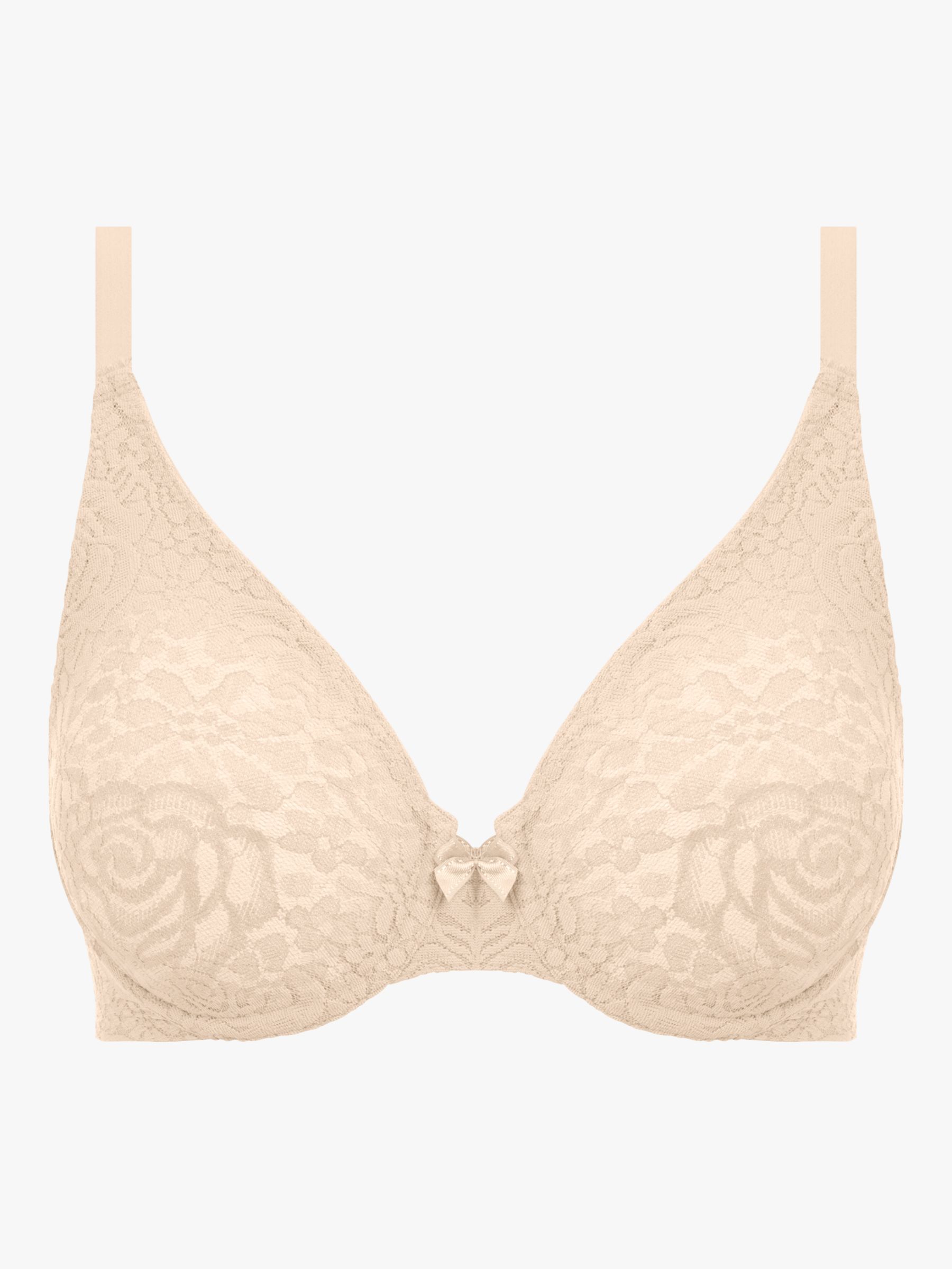 Buy Wacoal Halo Lace Underwired Bra Online at johnlewis.com