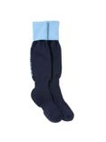 Meoncross School Sports Socks, Navy/Sky Blue
