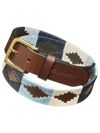 Pampeano Leather Polo Belt, Sereno