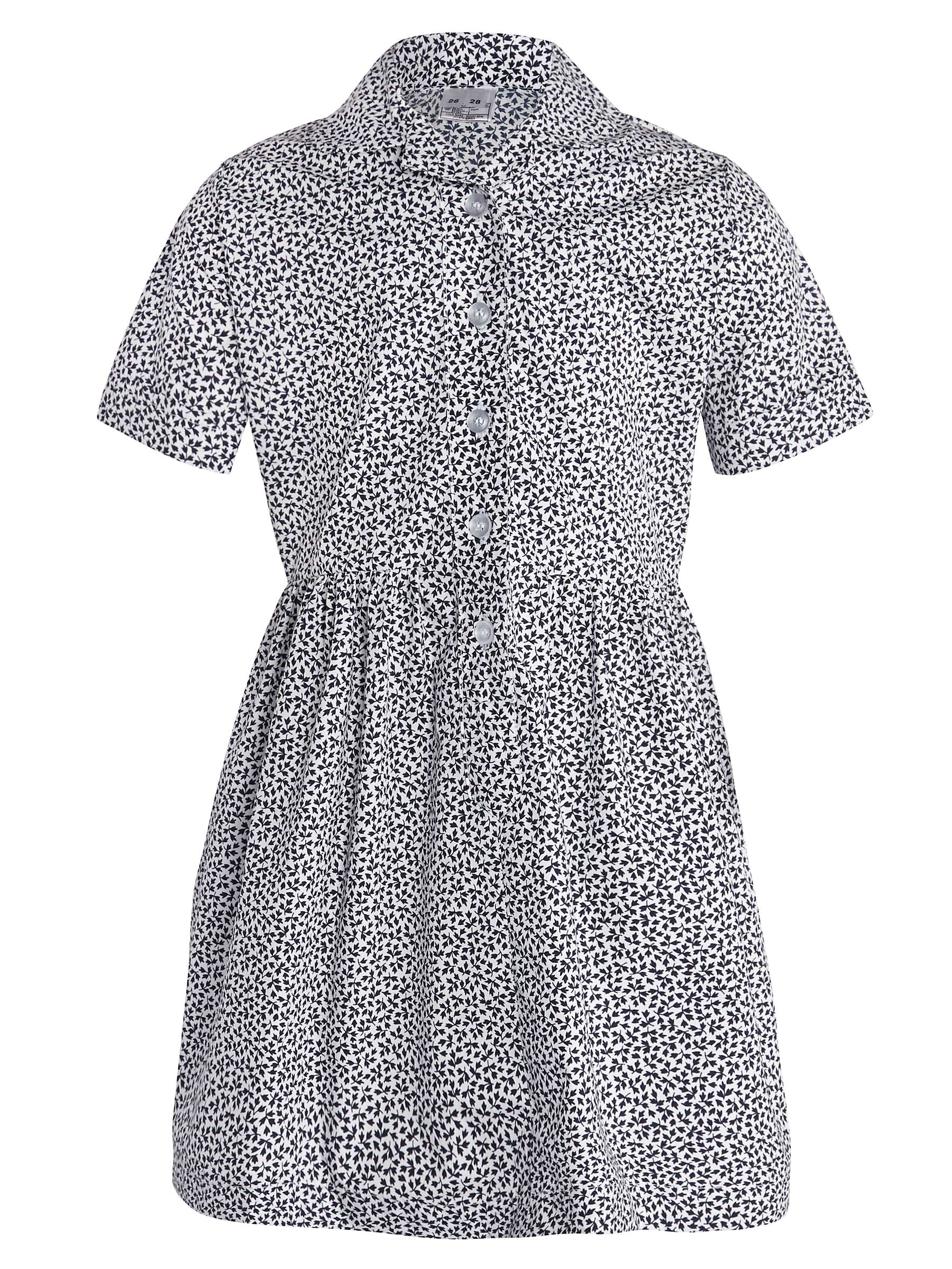 Buy Winchester House School Girls' Summer Dress, Navy Online at johnlewis.com