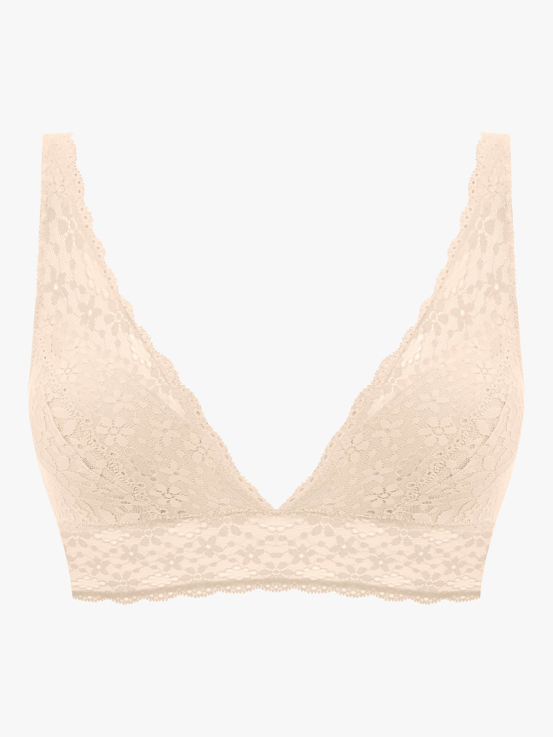 Buy Wacoal Halo Lace Non Wired Bralette Online at johnlewis.com