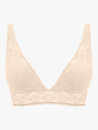 Wacoal Halo Lace Non Wired Bralette, Nude