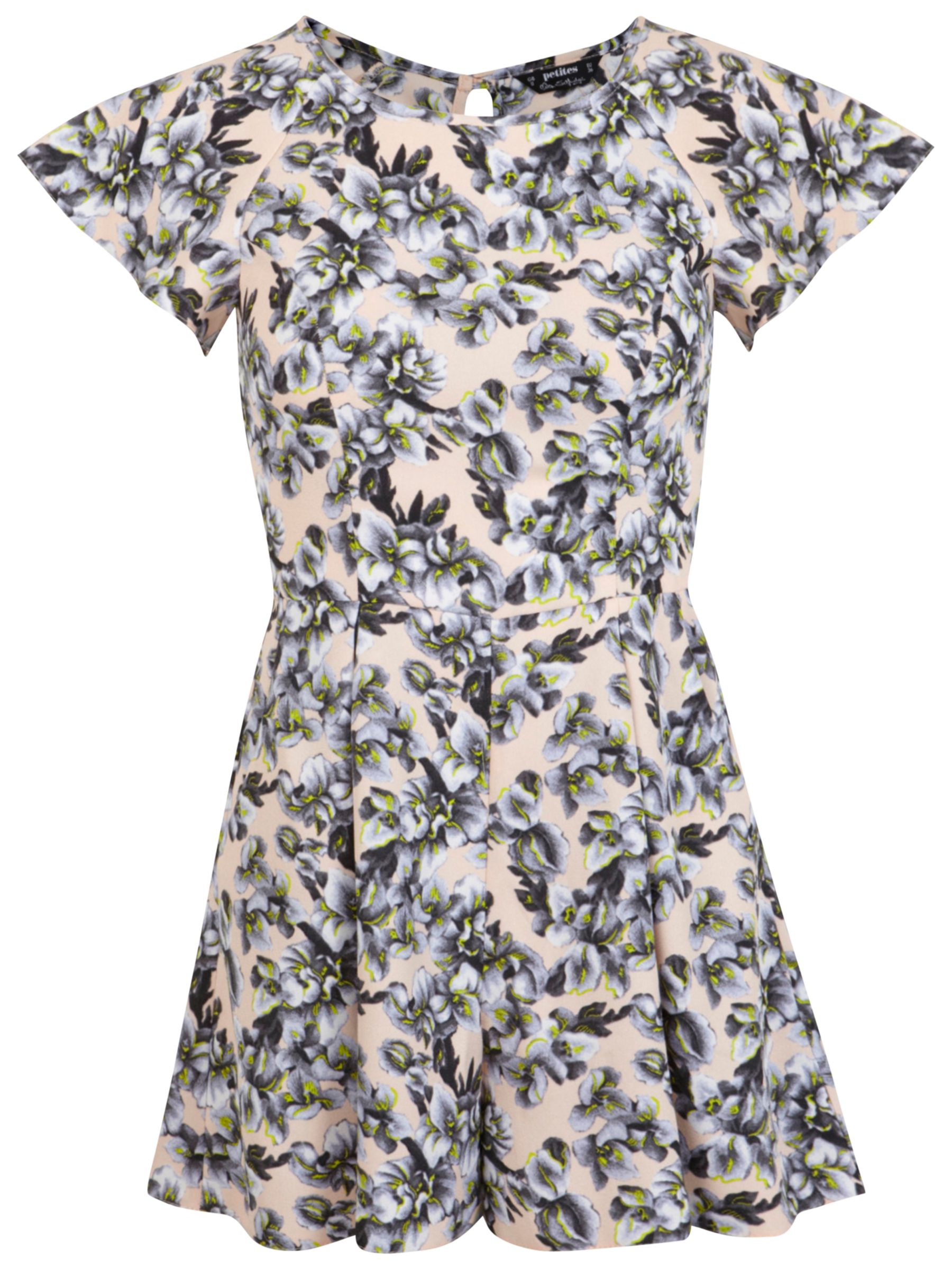 miss selfridge floral playsuit