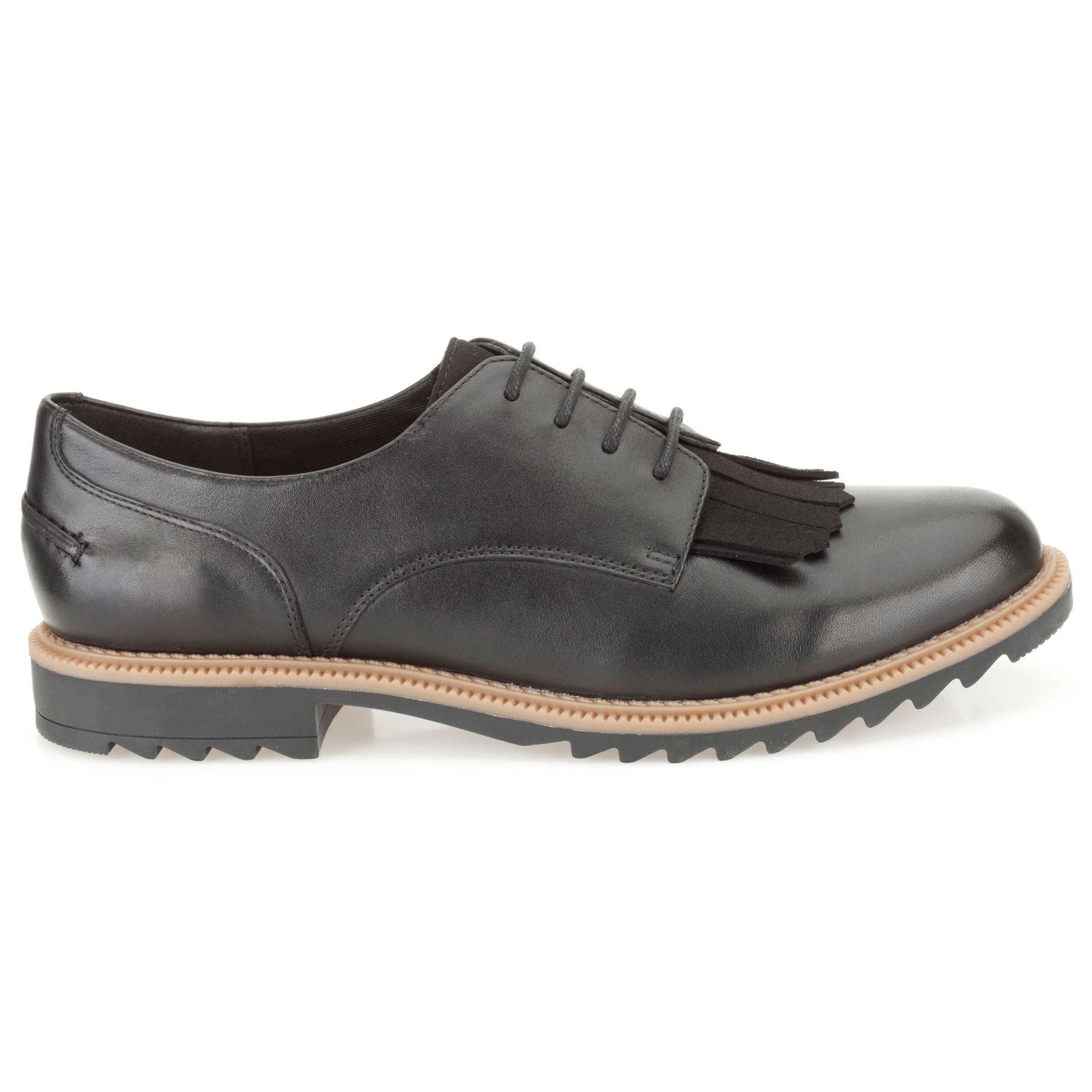 Clarks Griffin Mabel Tassel Brogues at 