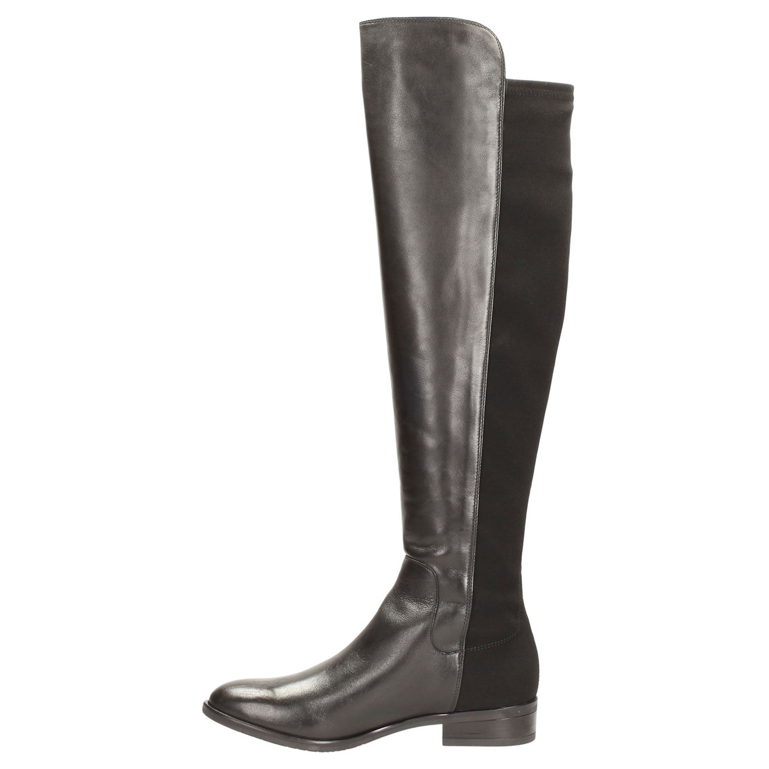 clarks over knee boots