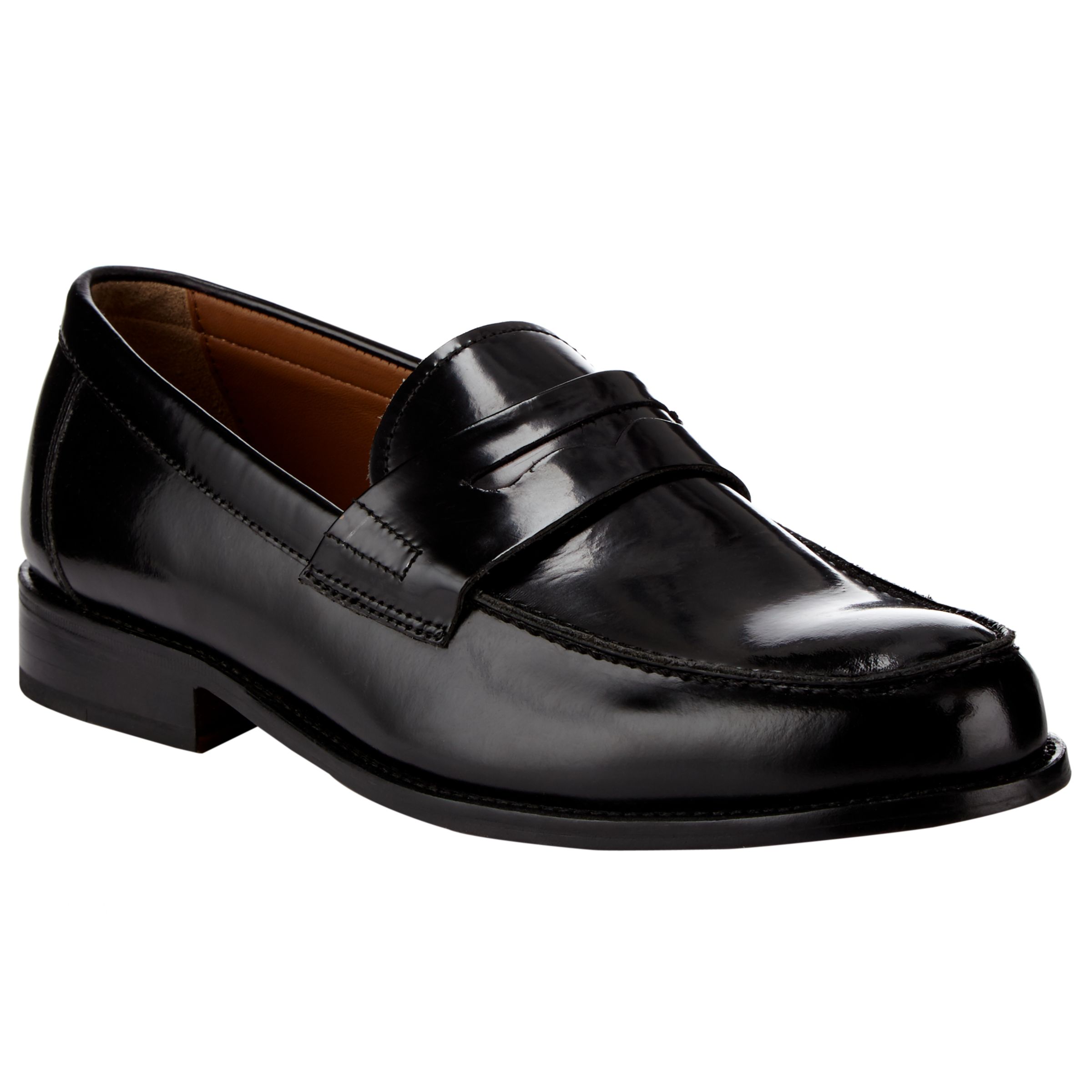 John Lewis & Partners Anderson Loafers, Black