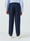 John Lewis Heirloom Collection Kids' Twill Suit Trousers, Blue