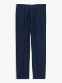 John Lewis Heirloom Collection Kids' Twill Suit Trousers, Blue, 2 years