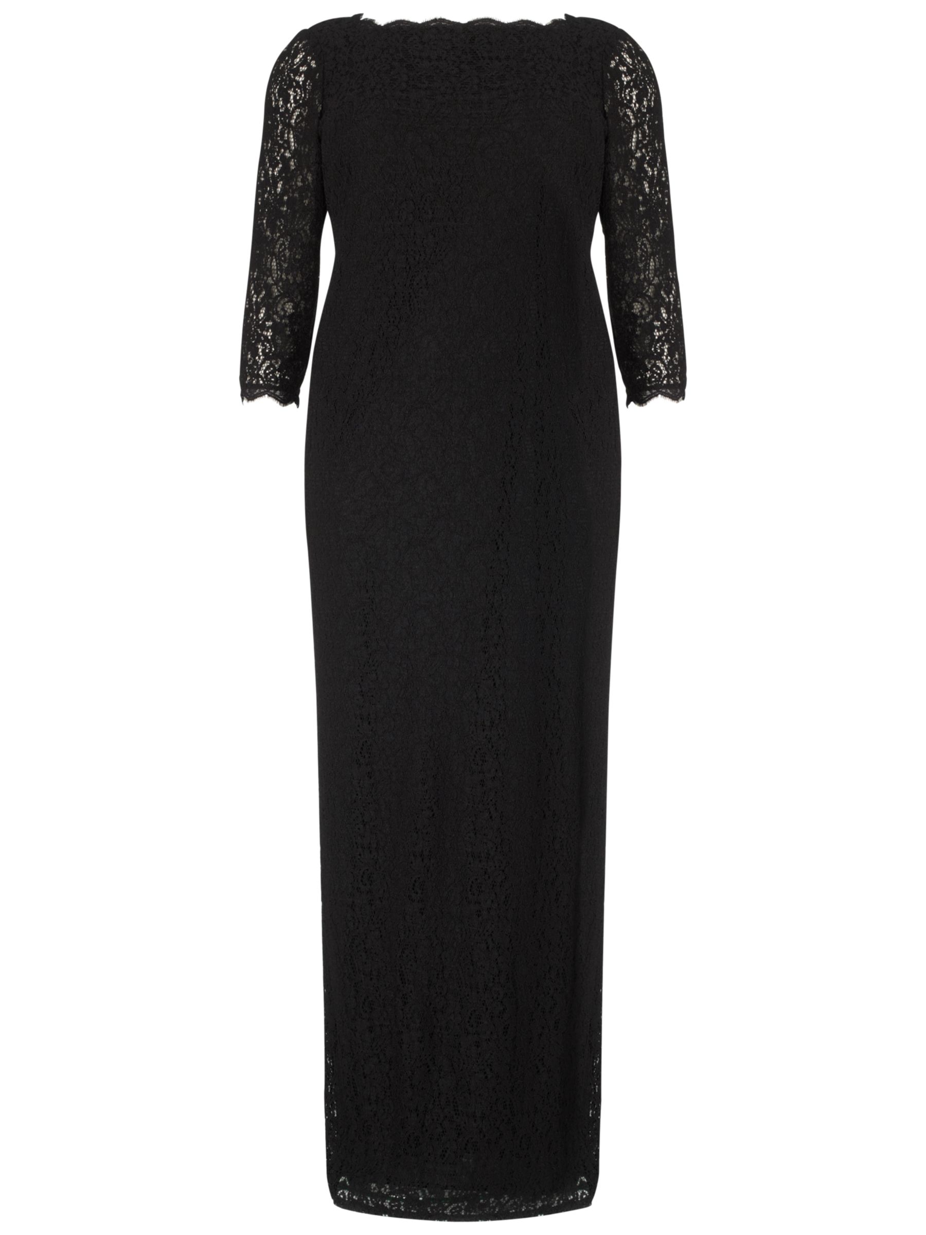 black dress size 18 with sleeves
