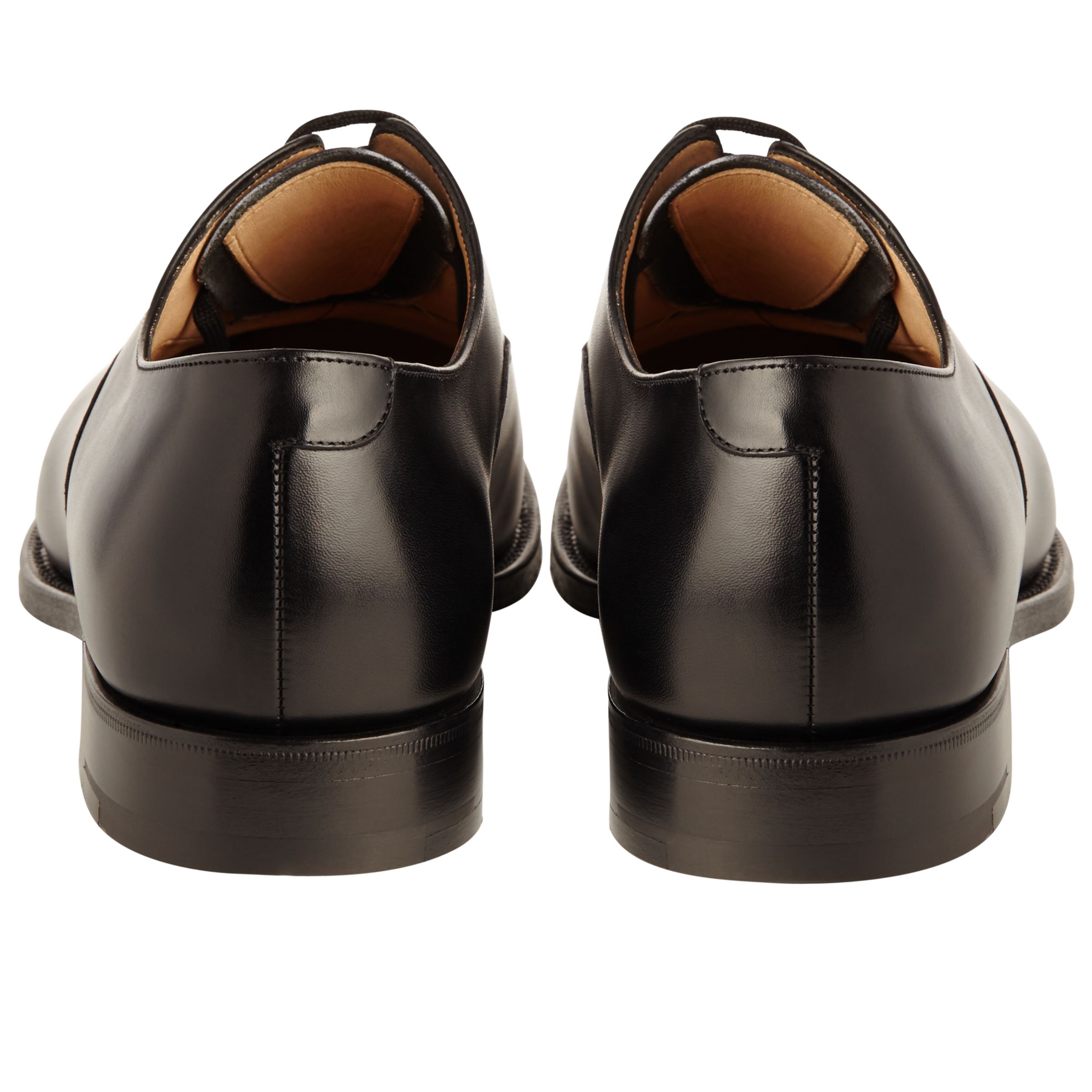 Church's Dubai Leather Oxford Shoes, Black at John Lewis & Partners
