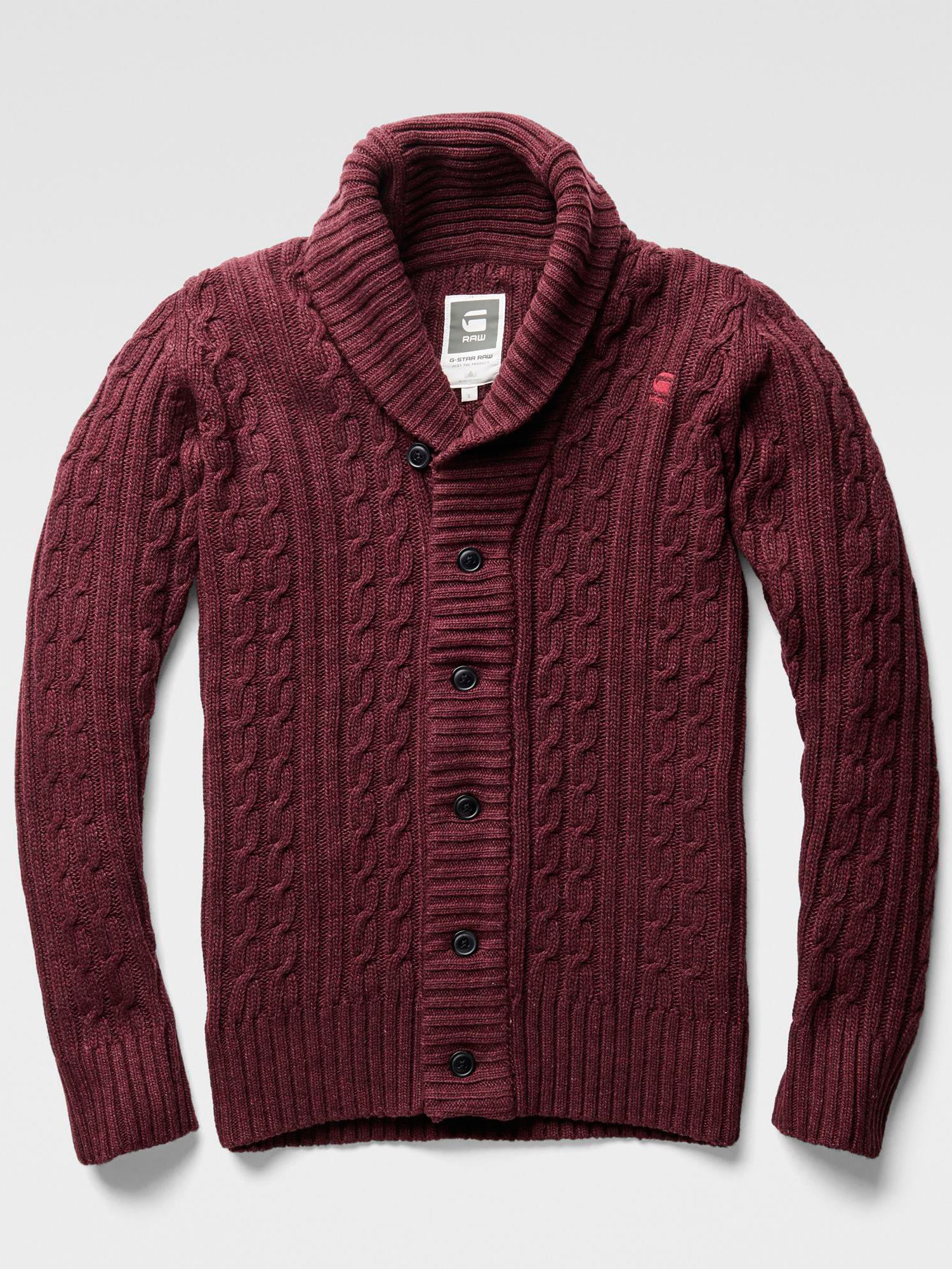 G-Star RAW Higging Cable Knit Cardigan 