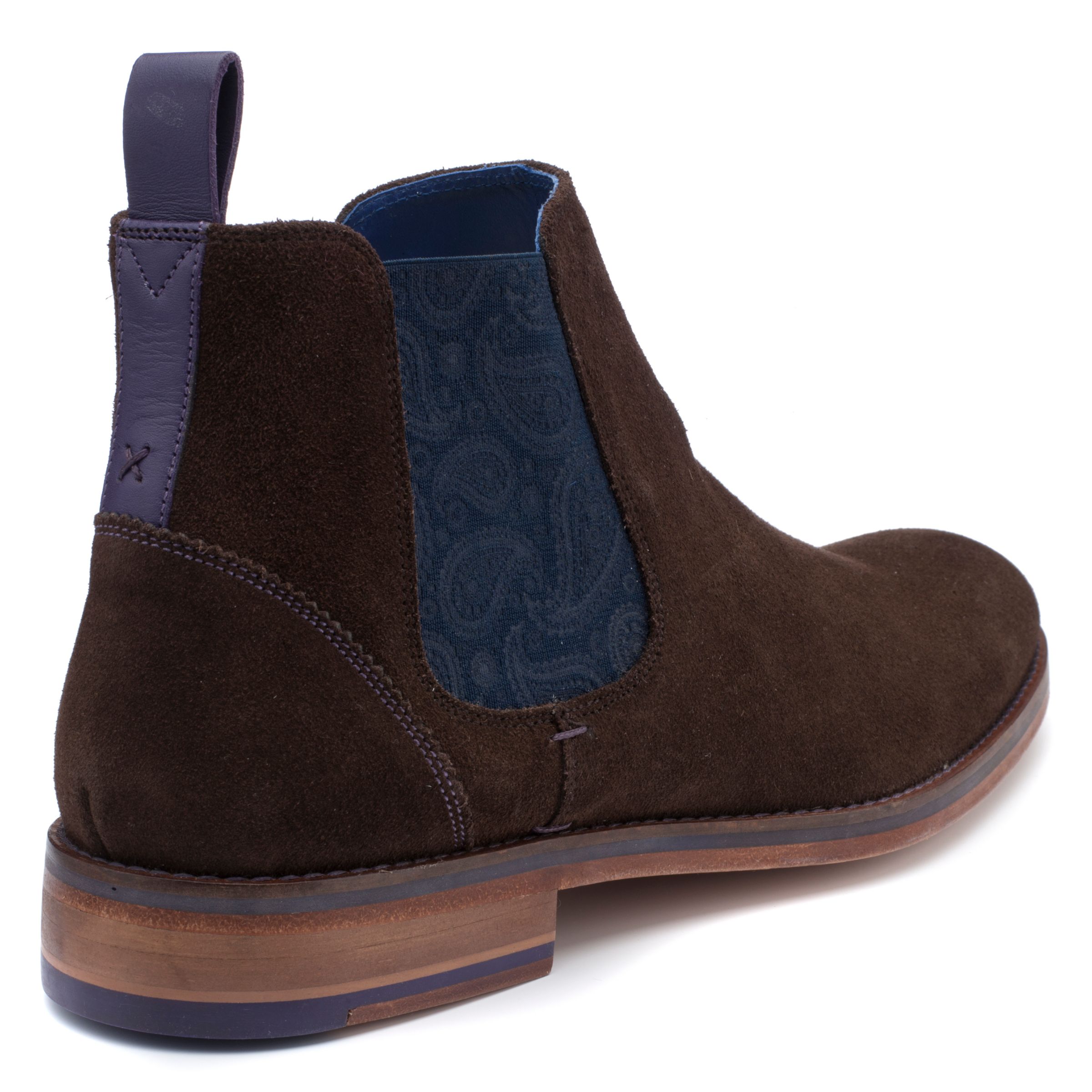 ted baker chelsea boots suede