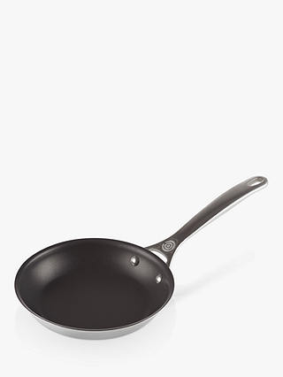 Le Creuset Signature 3-Ply Stainless Steel Non-Stick Frying Pan, 20cm