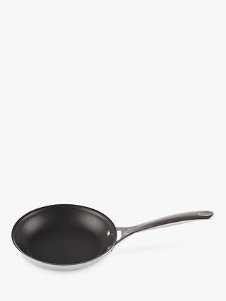 Le Creuset Signature 3-Ply Stainless Steel Non-Stick Frying Pan, 20cm