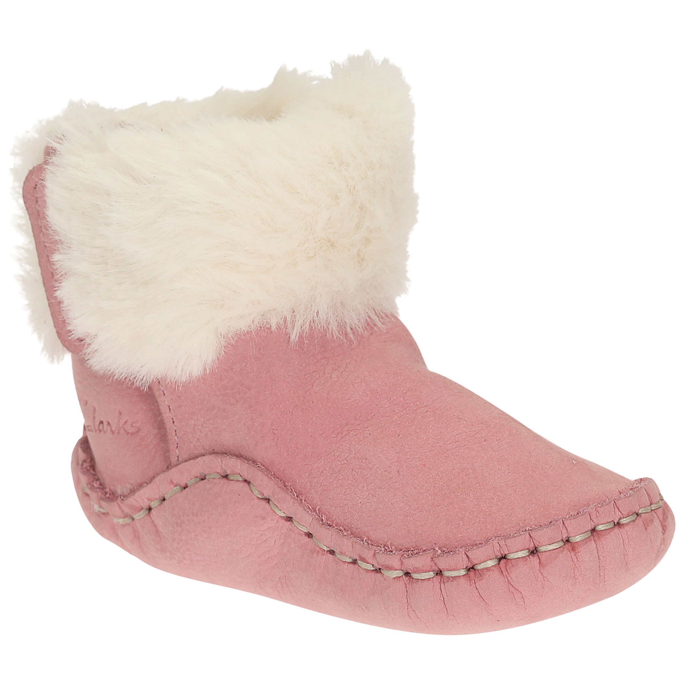 clarks pink baby shoes