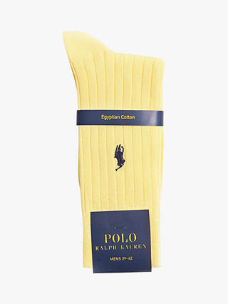 Polo Ralph Lauren Egyptian Cotton Blend Ribbed Socks