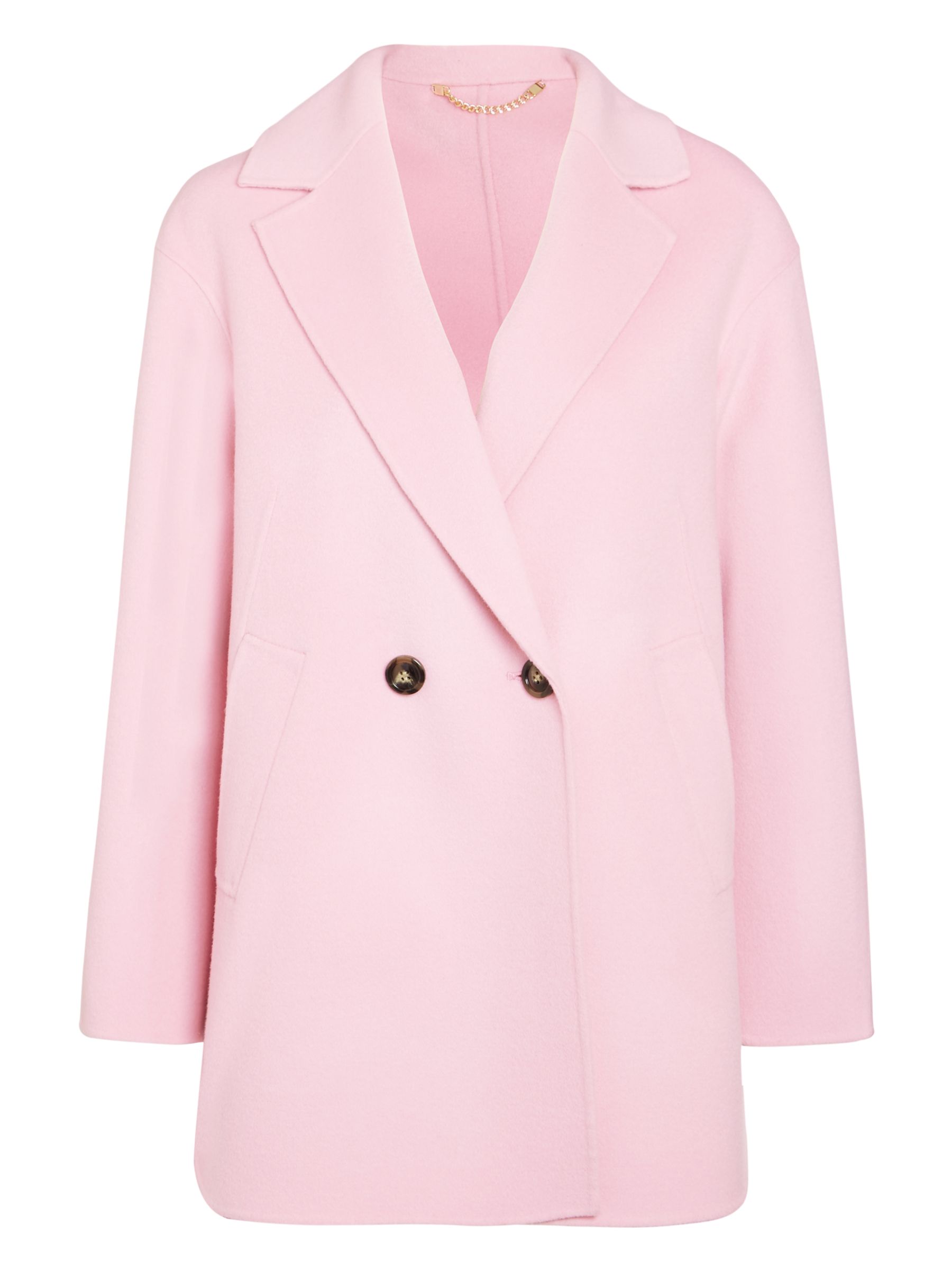 Marella Tobia Wool Cashmere Coat, Pink