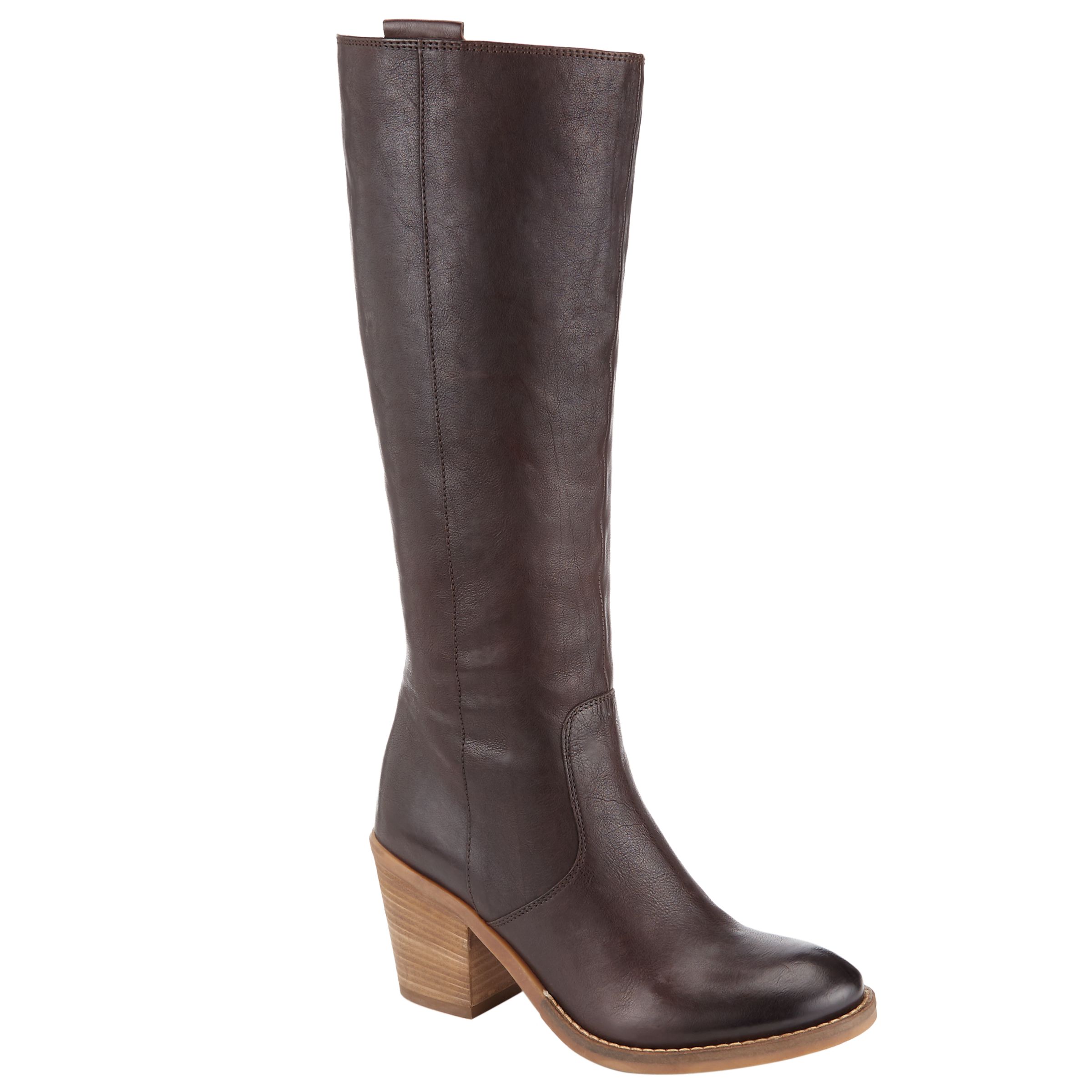 Buy Collection WEEKEND by John Lewis Long Leather Knee High Boots ...