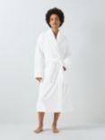 John Lewis & Partners Luxury Towelling Robe, White