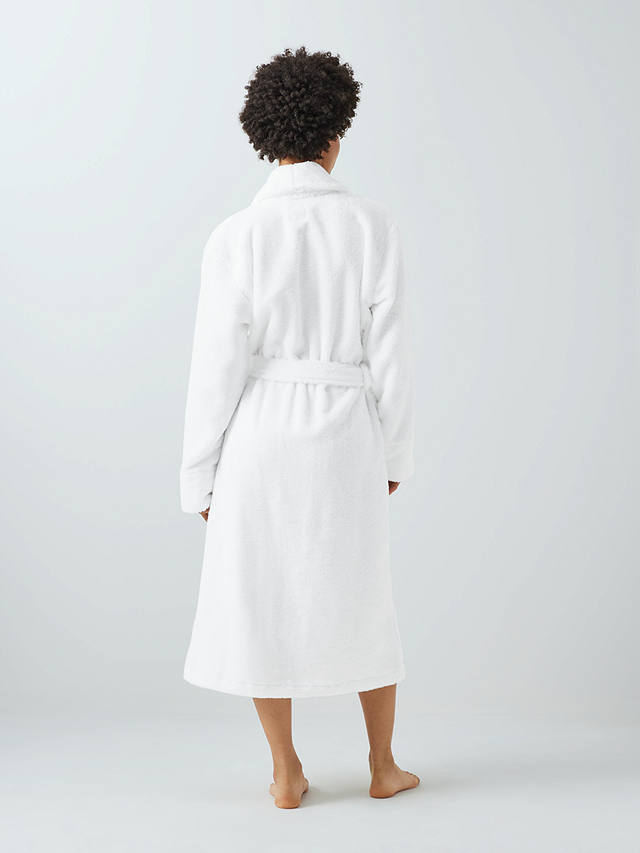 John Lewis Luxury Towelling Robe, White