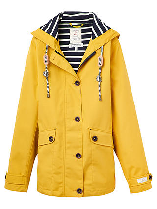 Joules Right as Rain Coast Waterproof Jacket, Antique Gold