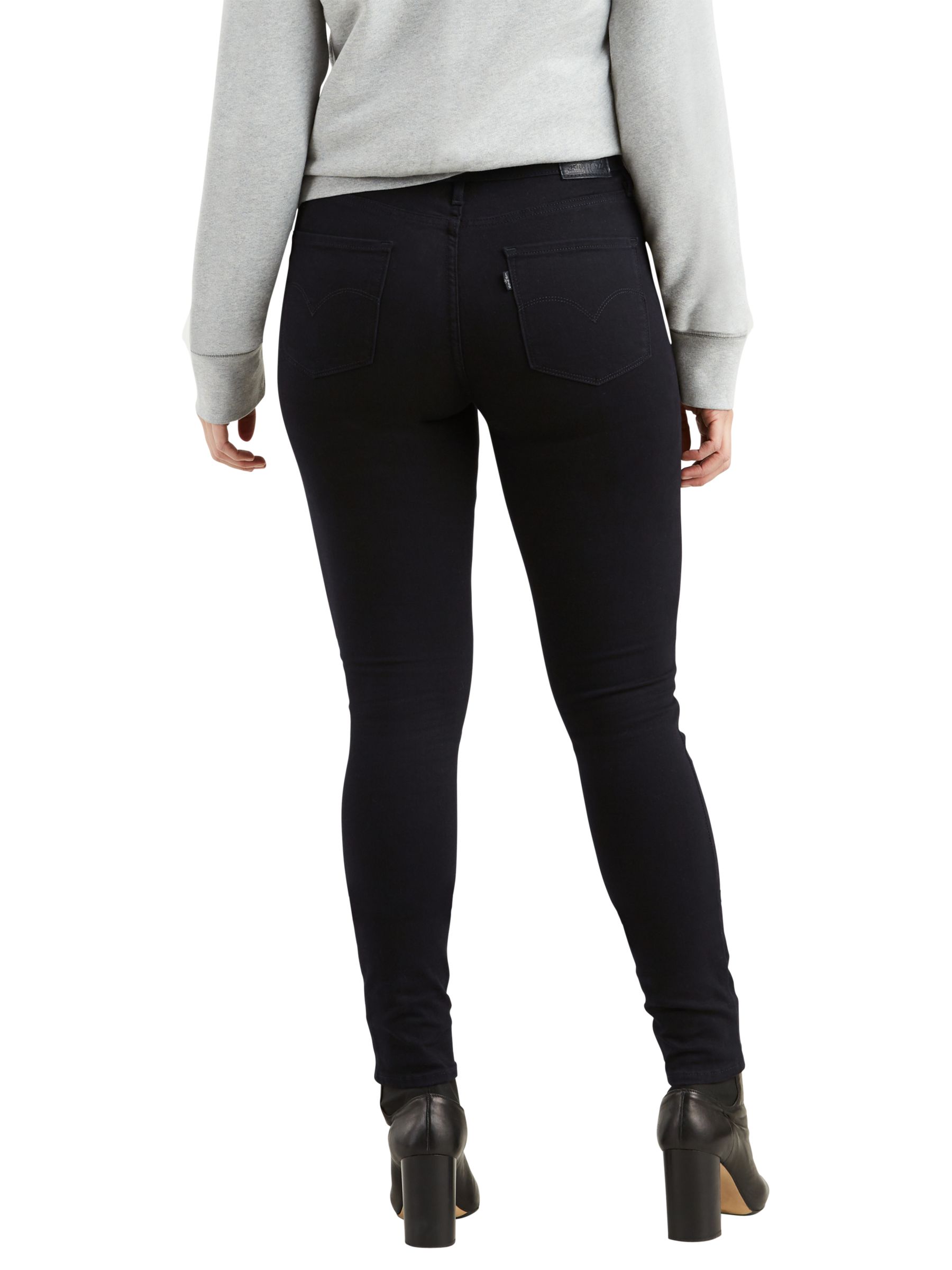 levi's 721 high rise skinny black sheep