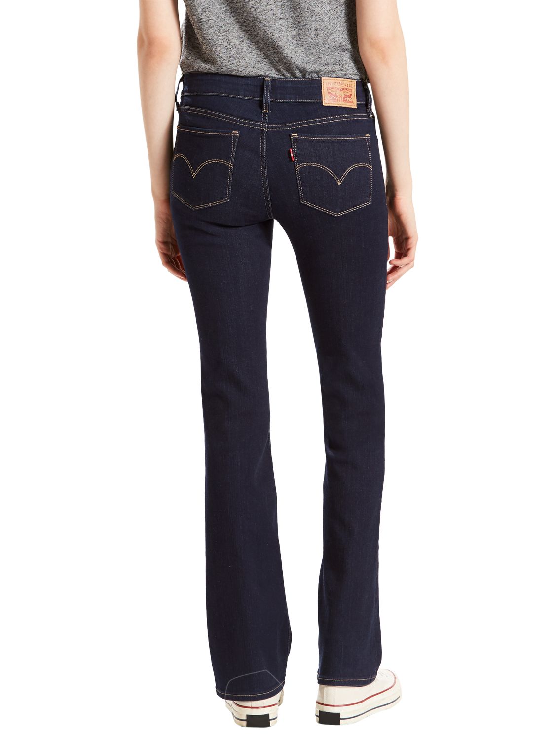 women's levi's 715 bootcut jeans