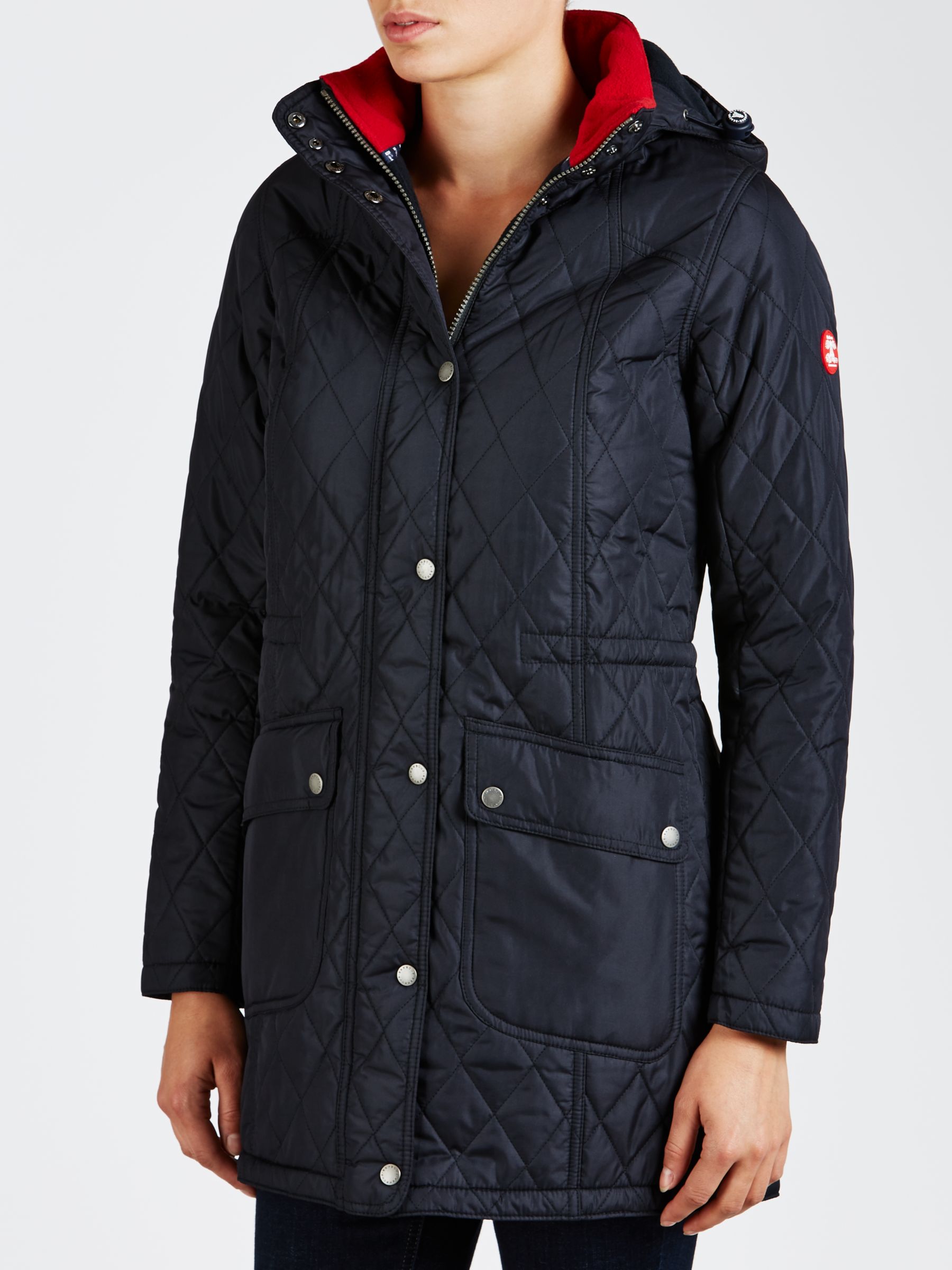 Barbour Kirkby Quilted Jacket, Navy at 