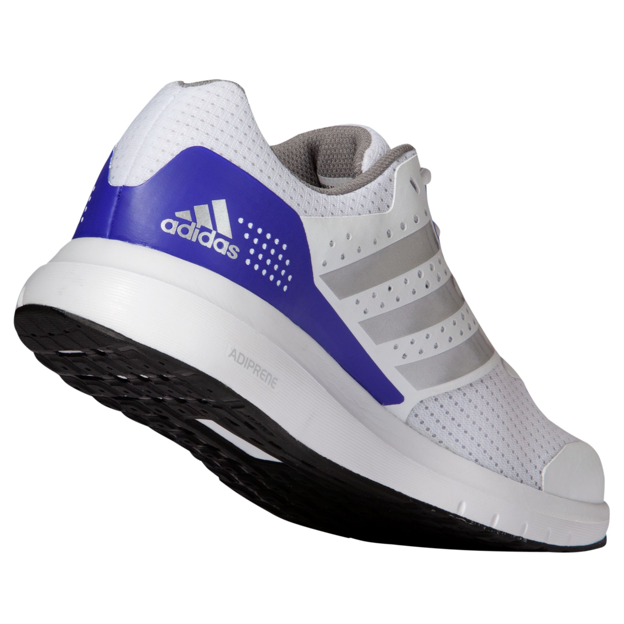 Adidas Duramo 7 Women's Running Shoes, White/Silver at John Lewis \u0026 Partners