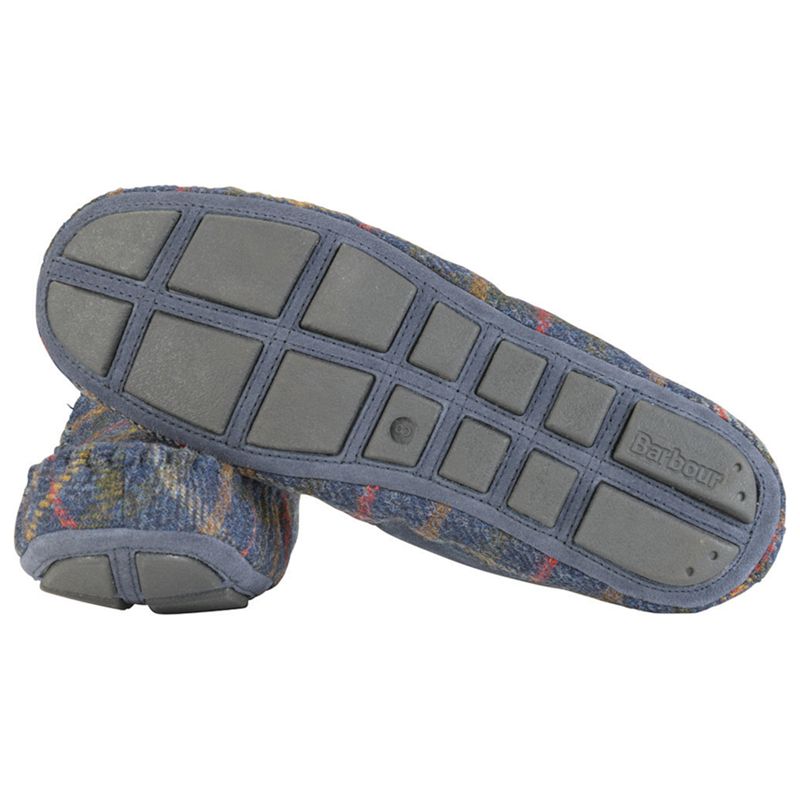 barbour monty slippers navy