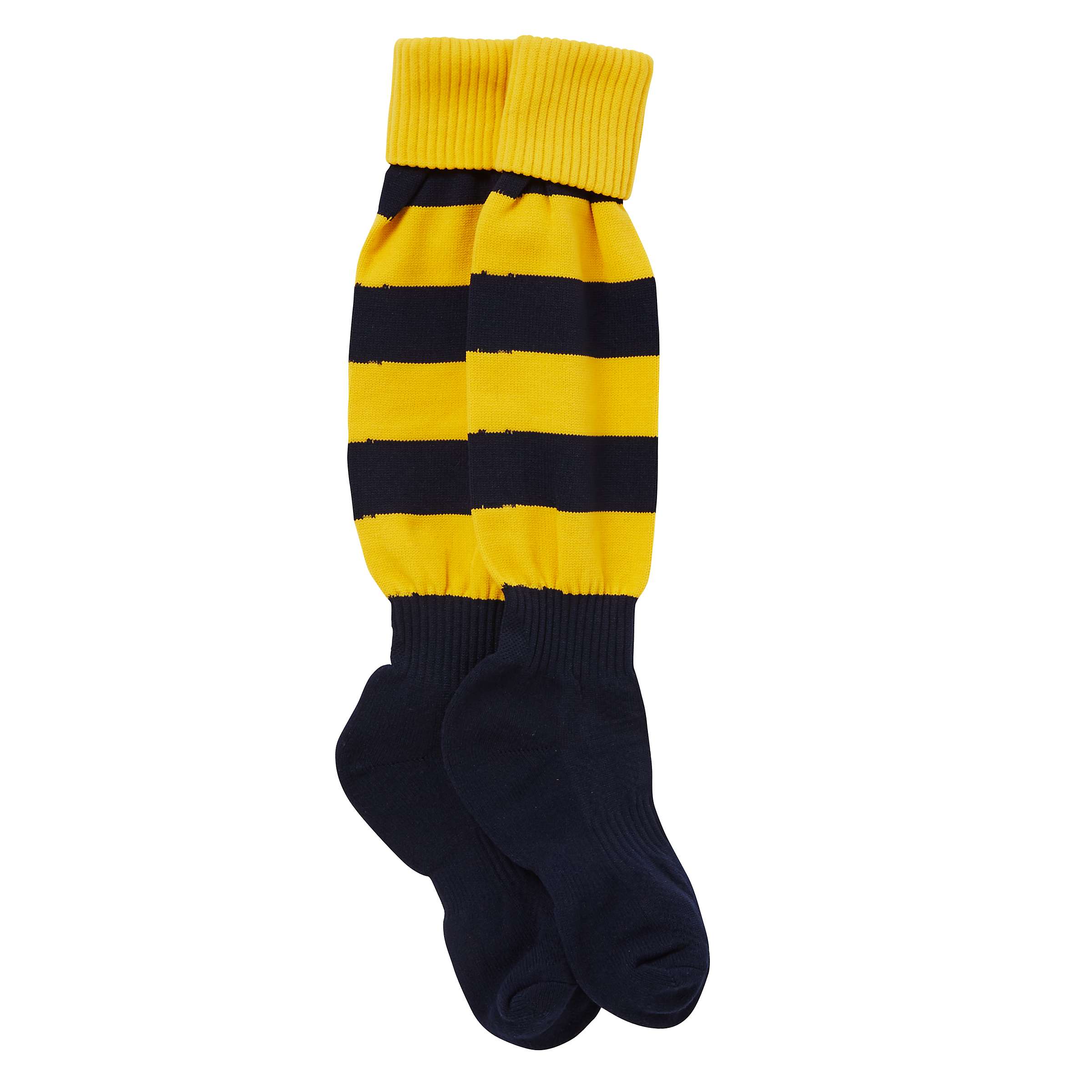 Buy Colfe's School Unisex Sports Socks, Navy/Yellow Online at johnlewis.com