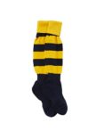 Colfe's School Unisex Sports Socks, Navy/Yellow