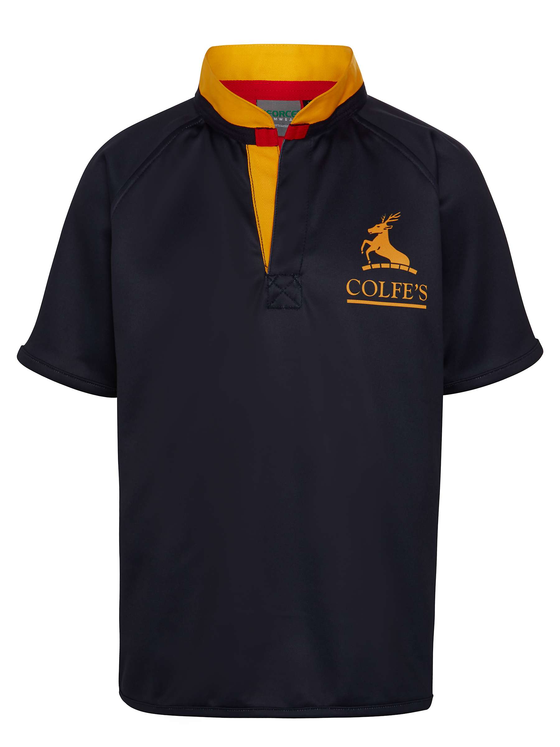 Buy Colfe's School Games Short Sleeved Prendergast House Jersey, Navy Online at johnlewis.com