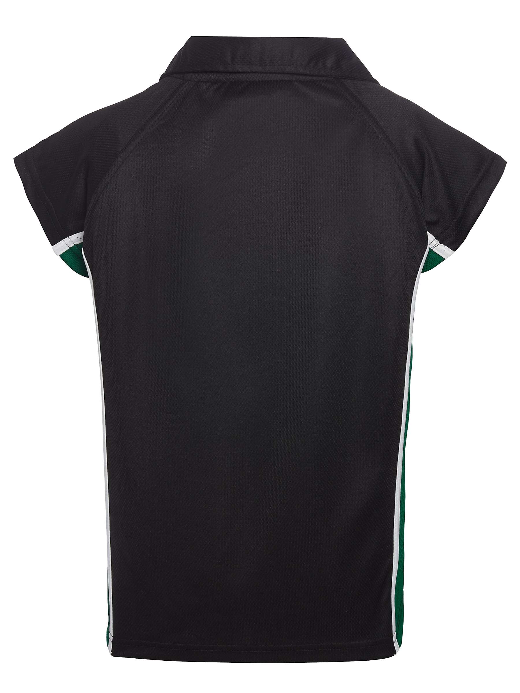 Buy Bellerive FCJ Catholic College Girls' Polo Shirt, Black/Green Online at johnlewis.com