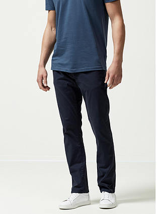 SELECTED HOMME Three Paris Organic Cotton Stretch Chinos