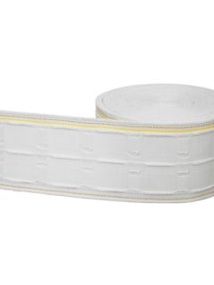 10meter X 75mm Cream Pencil Pleat Curtain Heading Tape With Guide Stitching  Lines Top Quality 