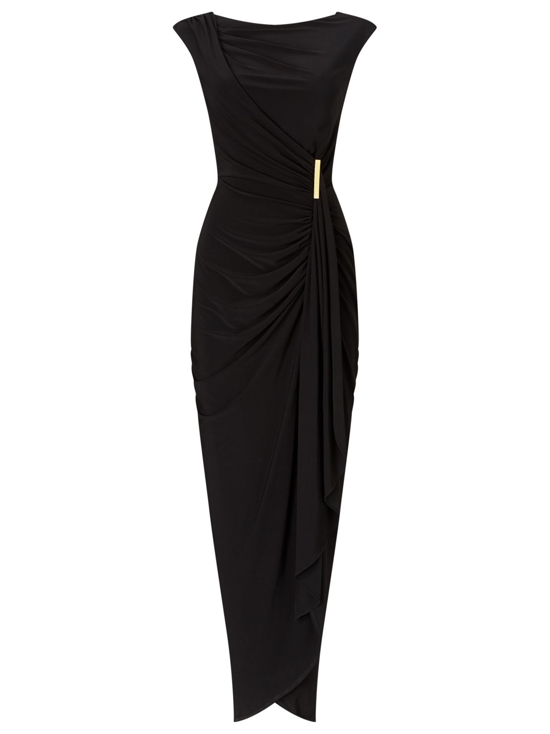 Phase Eight Donna Maxi Dress, Black at John Lewis & Partners