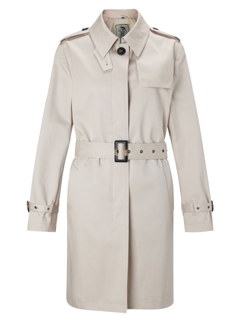 Four Seasons Single Breasted Short Trench Jacket
