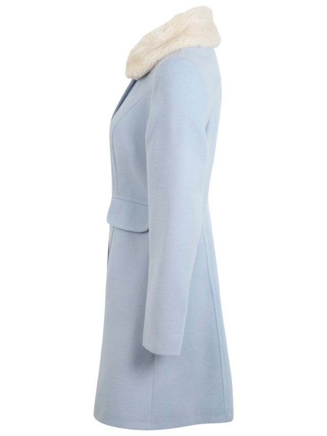 Miss selfridge shop blue coat