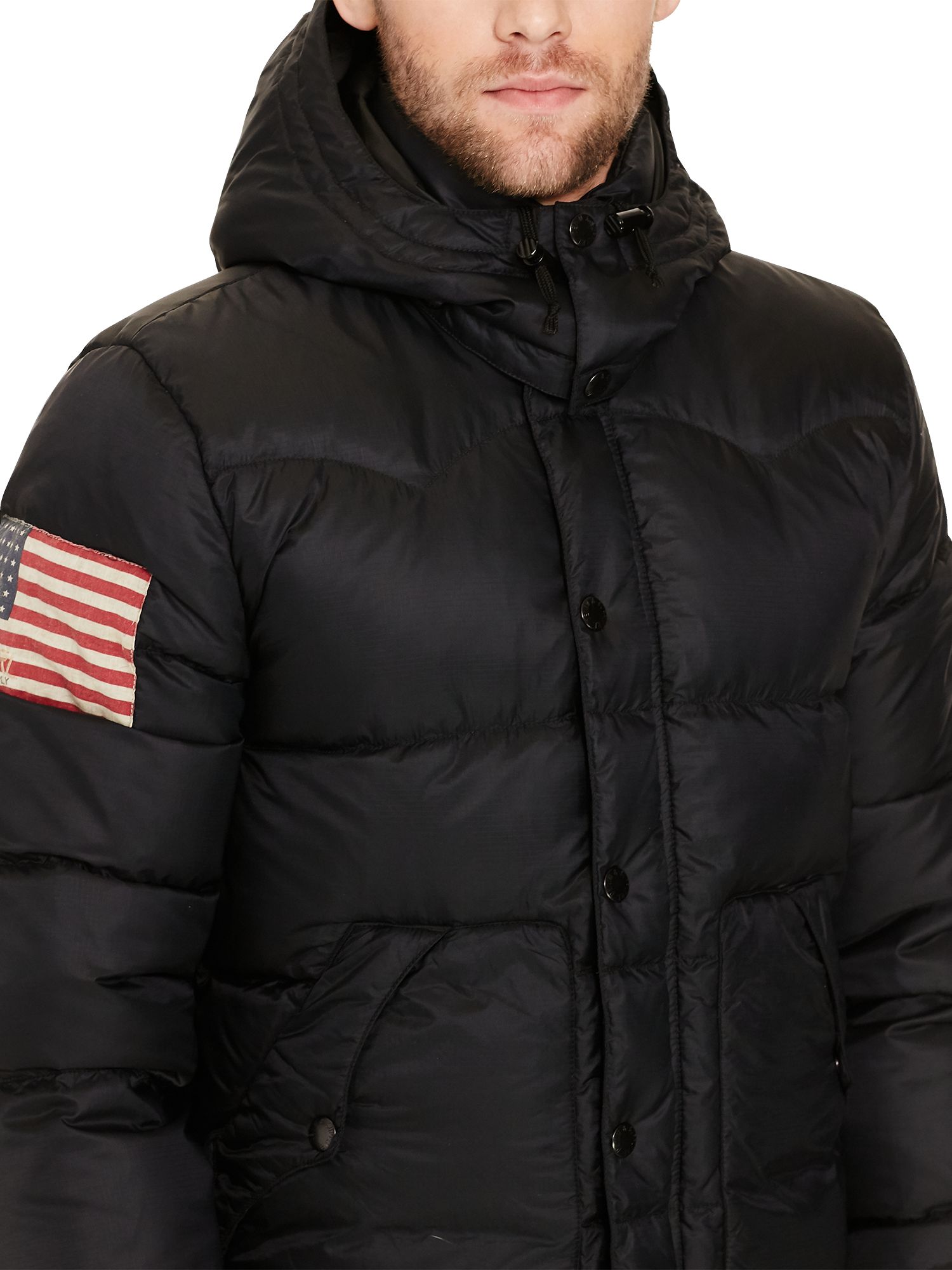 polo jeans puffer jacket