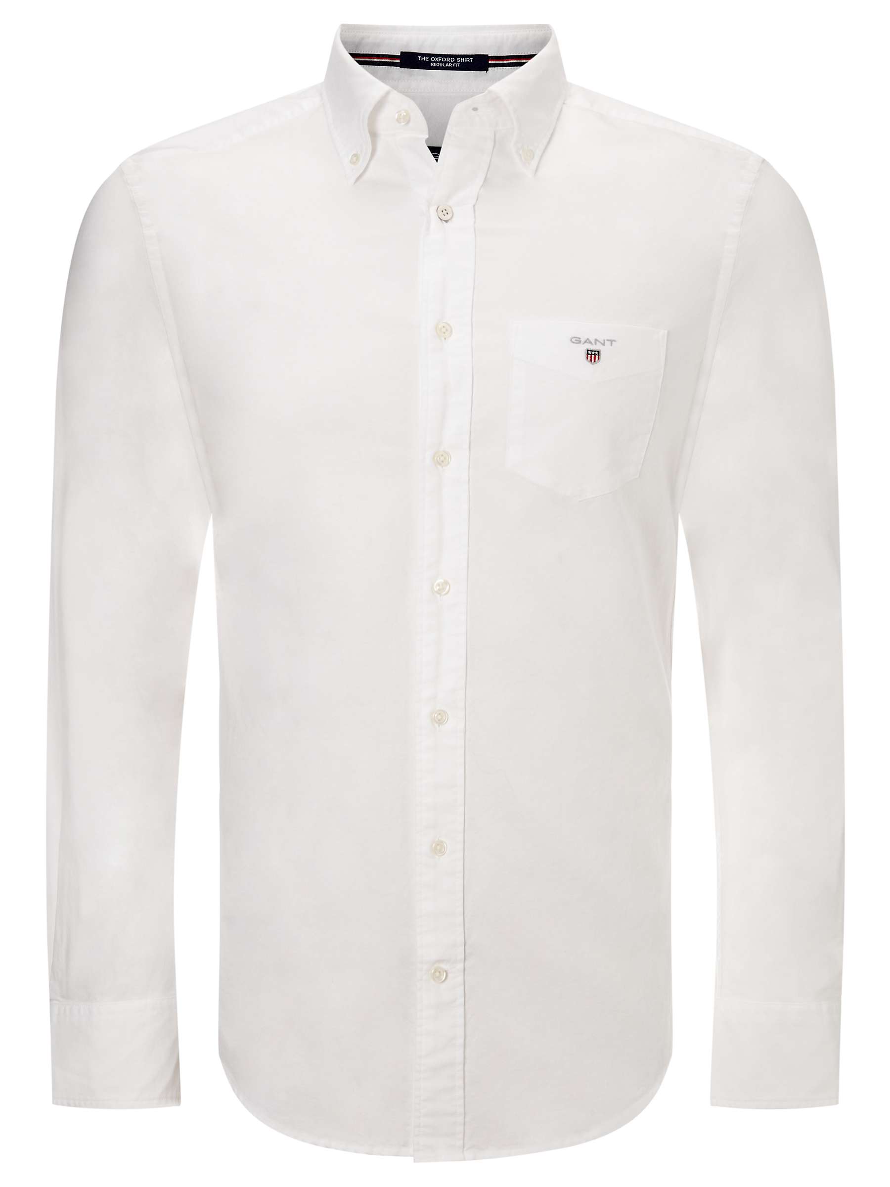 Buy GANT Regular Fit Plain Oxford Shirt Online at johnlewis.com
