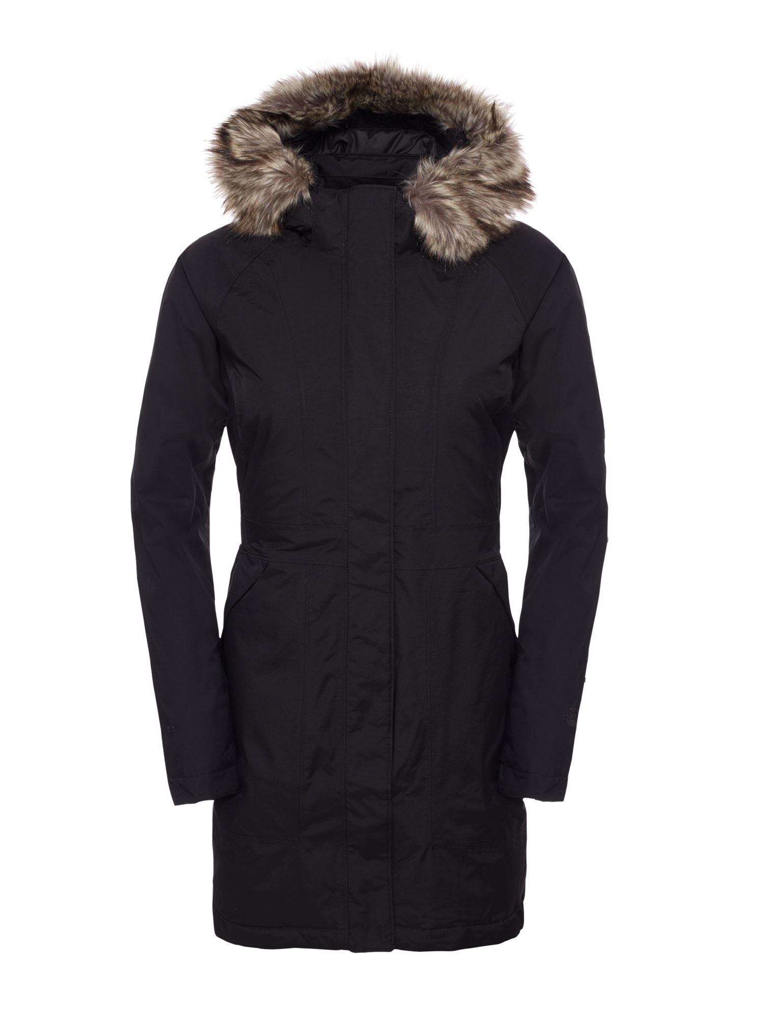 The North Face Faux Fur Trim Arctic Womens Parka At John Lewis And Partners
