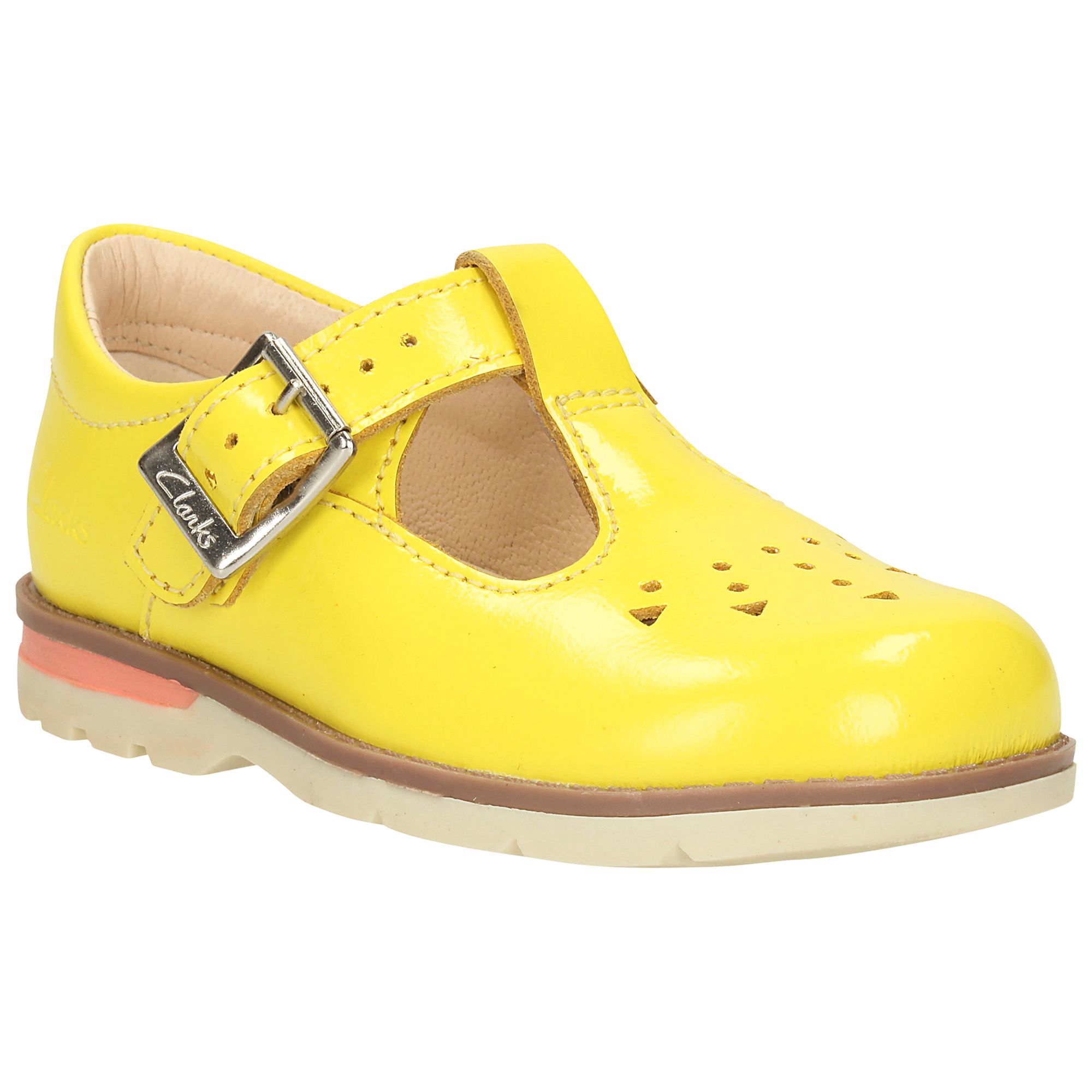 عقب clarks yellow baby shoes 